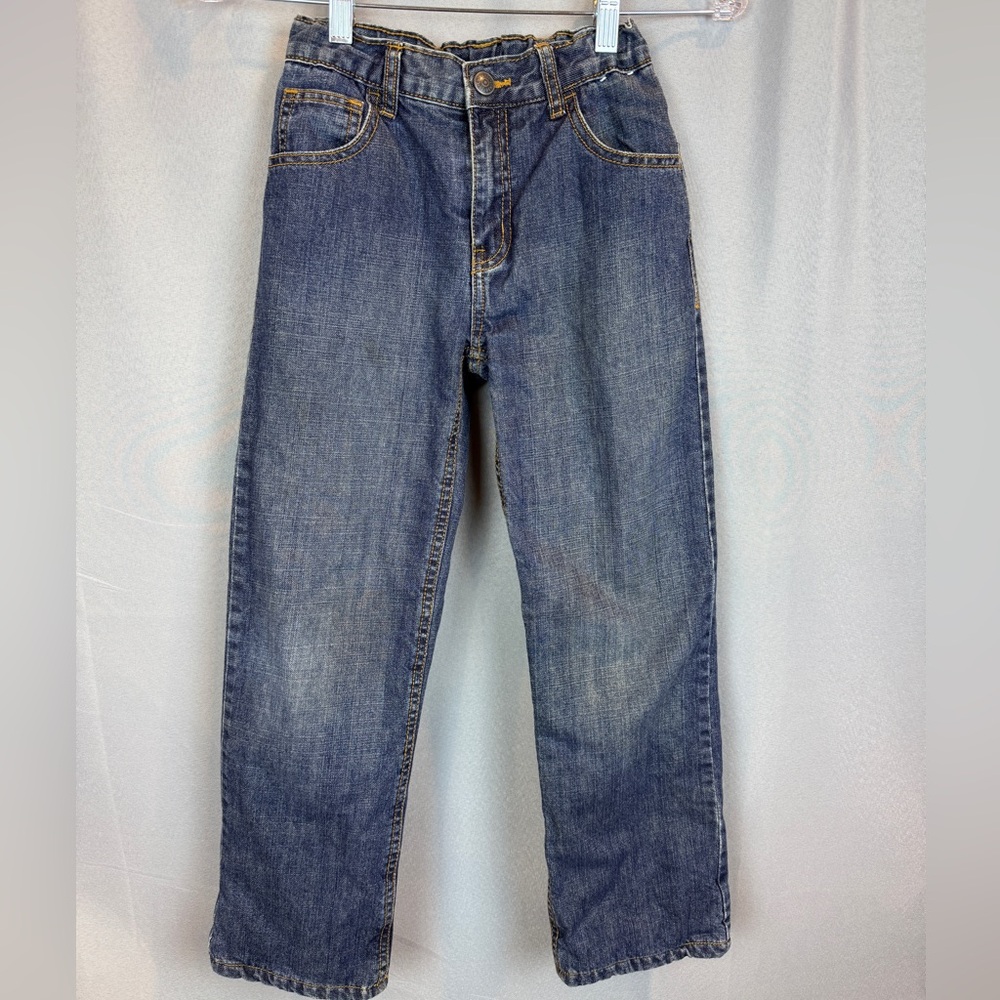 Gymboree Fleece Lined Adjustable waist Jeans- Size 8